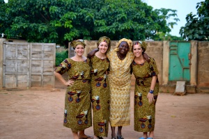Matching Outfits, a Beninese tradition.